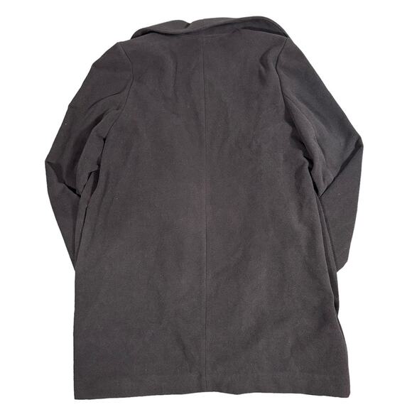 Halogen Black Double Face Open Coat Size XL - Picture 3 of 8